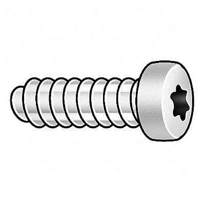 Thread Rolling Screw M1.4 Pan 5mm L PK25 MPN:1PE89