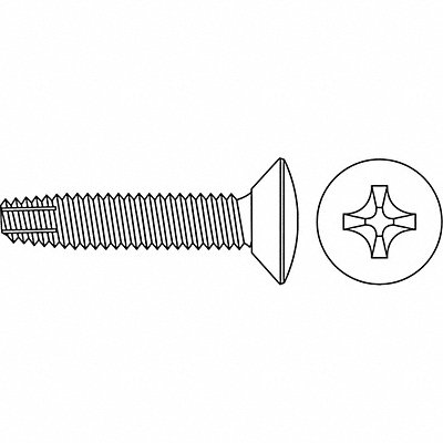 Thread Form Scrw Flat 27/32 L PK2500 MPN:HFD04032GR25C