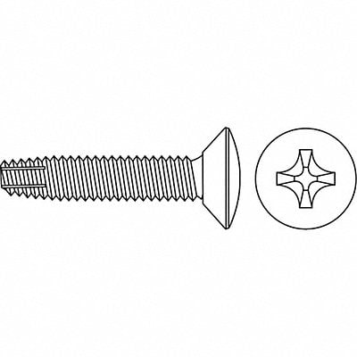 Thread Form Scrw Flat 2 11/32 L PK1200 MPN:HFD04080GR12C