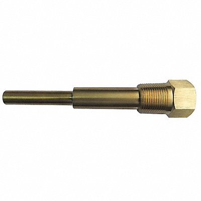 Bimetal Thermowell Brass 1/2 NPSM MPN:24C470