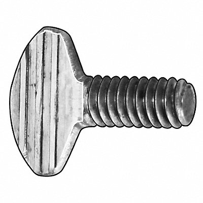 Thumb Screw Type P #6-32 Zinc 3/8 L PK25 MPN:TSI0-60037P0-025P