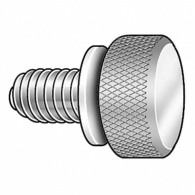 Thumb Screw #10-24 18-8SS 1 L PK5 MPN:WFTSSS13