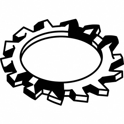 Ext TthLk #6 Crbn Stl 0.32x0.022in 100PK MPN:U37420.013.0001