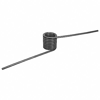 Torsion Spring 180 Deg 0.109OD PK6 MPN:3HPD7