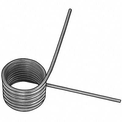 Torsion Spring 270 Deg 0.184OD PK6 MPN:3HPF2