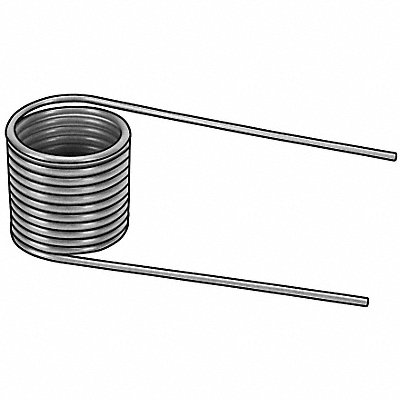 Torsion Spring 360 Deg 0.271OD PK6 MPN:3HPF7