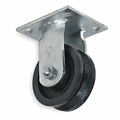 V-Groove Track-Wheel Plate Caster Rigid MPN:1NWB3