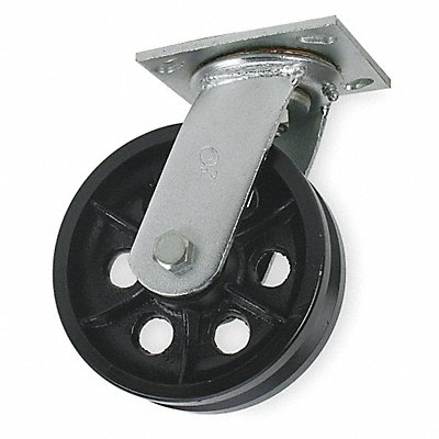 V-Groove Track-Wheel Plate Caster Swivel MPN:1NWC2