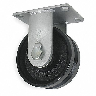 V-Groove Track-Wheel Plate Caster Rigid MPN:1NWE3