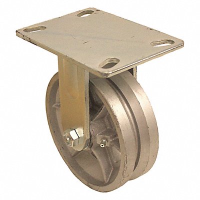 V-Groove Track-Wheel Plate Caster Rigid MPN:P21R-C050R-16-VG1