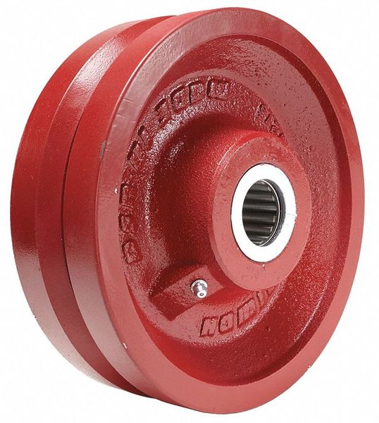 V-Groove Track Wheel 10 Wheel Dia MPN:W-1025-V-1MC