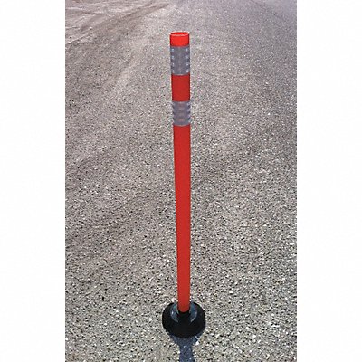 G6578 Delineator Post Orange HDPE 48 H MPN:04-48-OWG