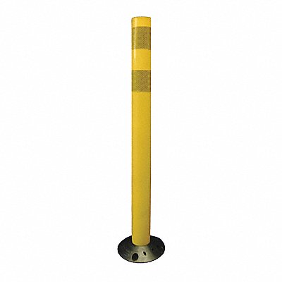 H9743 Delineator Post Height 28 In Yellow MPN:04-728Y