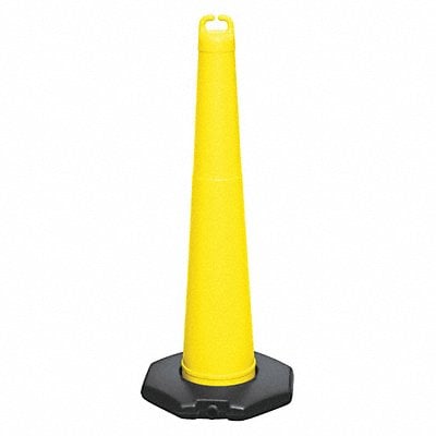 Traffic Cone 42in H Yellow Polyethylene MPN:45YJ70