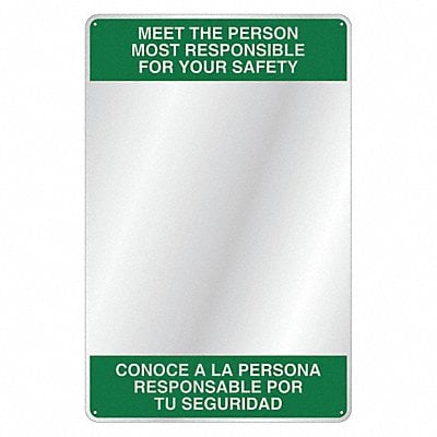 Indoor Safety Mirror Acrylic 19 in.H MPN:BSM301