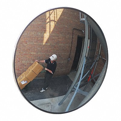 Outdoor Convex Mirror 30 Dia Acrylic MPN:SCVO-30T-GB