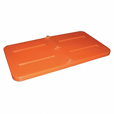 Tilt Truck Lid Orange Fits 1/3 cu yd. MPN:1/3LID ORANGE