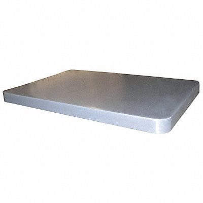 Cube Truck Lid Gray Fits 5 cu ft. MPN:PBL-4