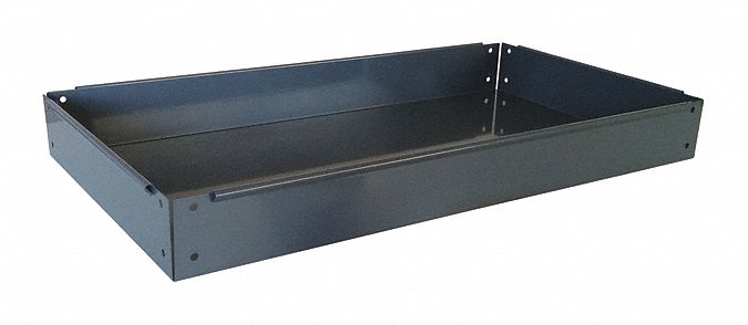 Service Cart Tray 200 lb Gray Steel MPN:35U052