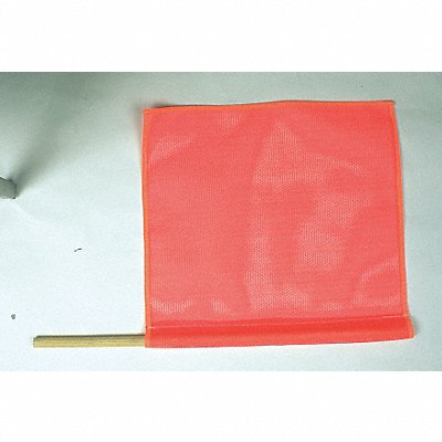 Handheld Warning Flag Hi-Vis Orange MPN:SFKV18-30