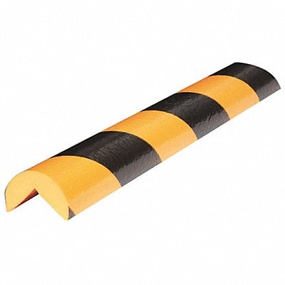 Corner Guard Black/Yellow Self-Adhesive MPN:31CA19