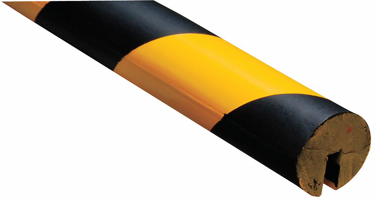 Corner Guard 40 Hx1-1/2 W Black/Yellow MPN:FEG-A