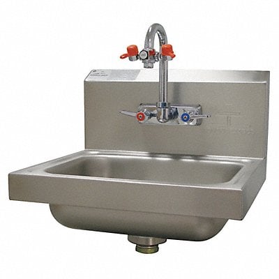 Eye Wash Hand Sink Rect 14inx10inx5in MPN:7-PS-55