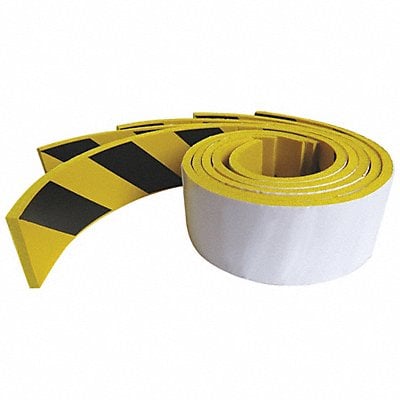 Adhesive Foam Strip Ylw/Blk 4 In PK5 MPN:8CCA6