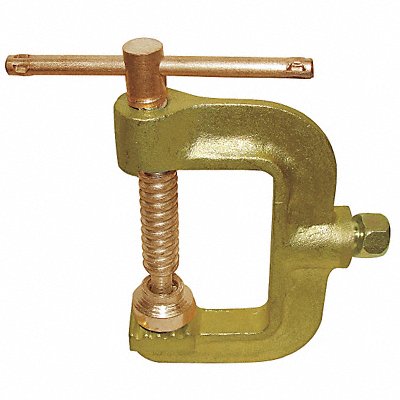 Ground Clamp 1 to 2/0 AWG Brass MPN:19N770