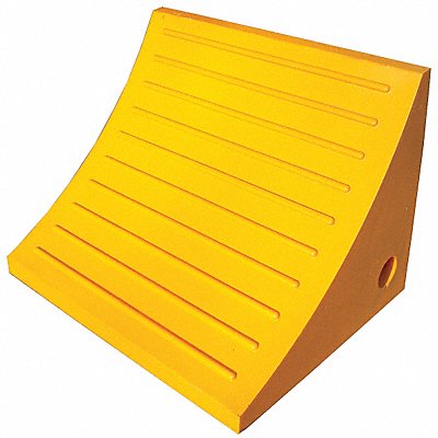 Wheel Chock 15 In W x 11 In H Yellow MPN:1GUL5