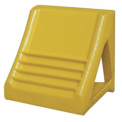 Wheel Chock Heavy-Duty Steel Yellow MPN:22XW76