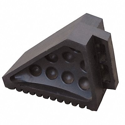 Wheel Chock Molded Rubber Black MPN:22XW83