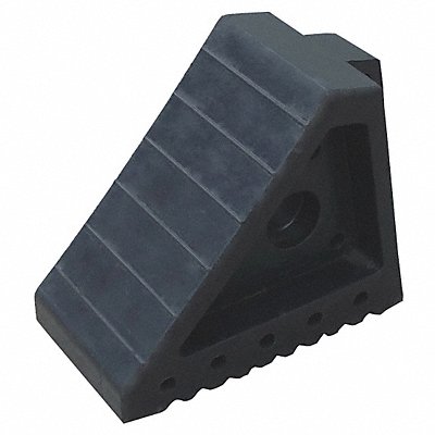 Wheel Chock Molded Rubber Black MPN:22XW85