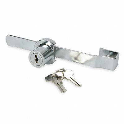 Sliding Showcase Lock Chrome Keyed Diff MPN:1RBK4