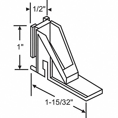 Tube Balance Shoe Sprial 1-15/32 L MPN:70-513