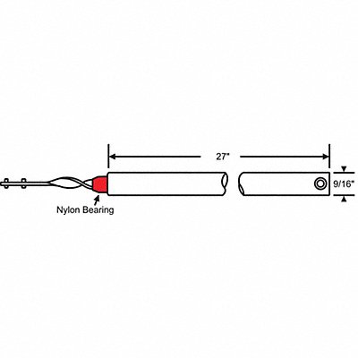 Tube Balance Tilt Window 28 L MPN:85-27R