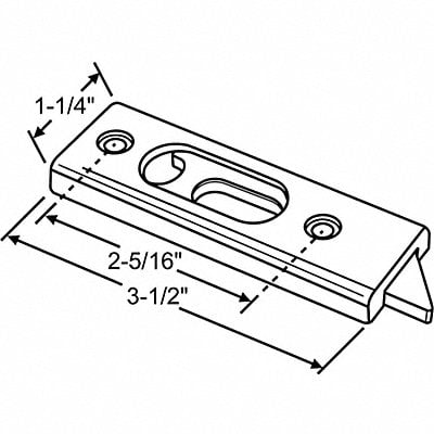 Tilt Slide Latch Tilt Window 3-1/2 L MPN:85-533-1