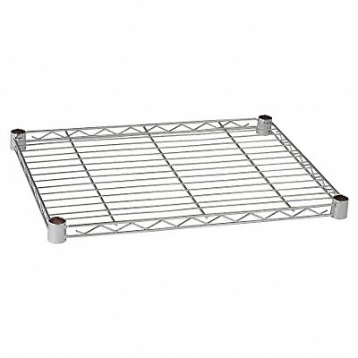 Wire Shelf 18x24in LdCap 200lb MPN:5GRU0