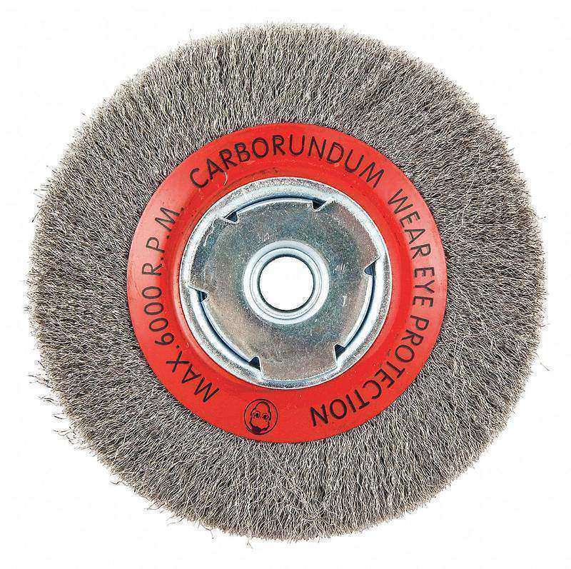 Wire Wheel Brush 0.009 Dia Wire MPN:66252838535