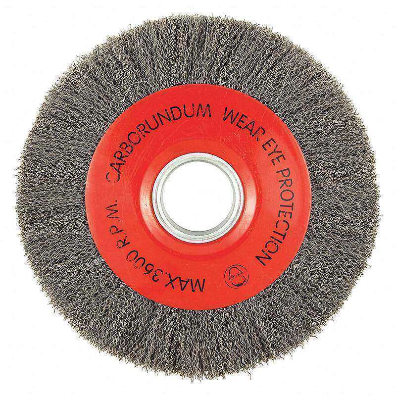 Wire Wheel Brush 0.014 Dia Wire MPN:66252838541