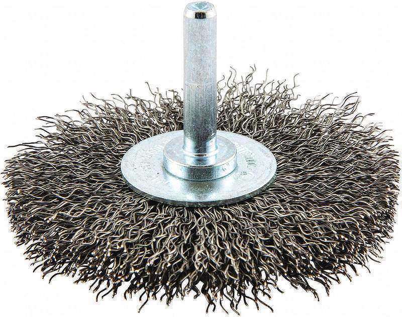 Wire Wheel Brush 0.0118 Dia Wire MPN:66252838552