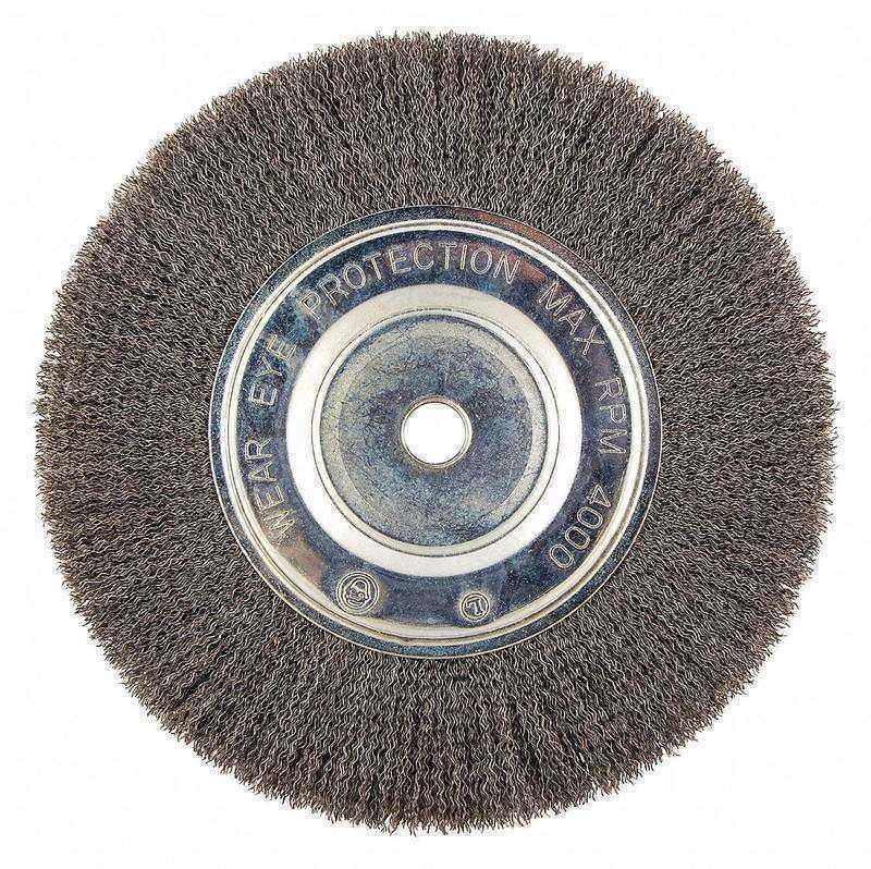 Wire Wheel Brush 0.014 Dia Wire MPN:66252838601