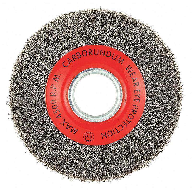 Wire Wheel Brush 0.014 Dia Wire MPN:66252838602