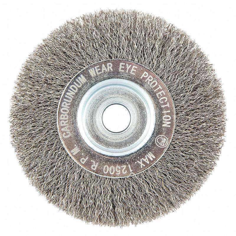 Wire Wheel Brush 0.0118 Dia Wire MPN:66252838672