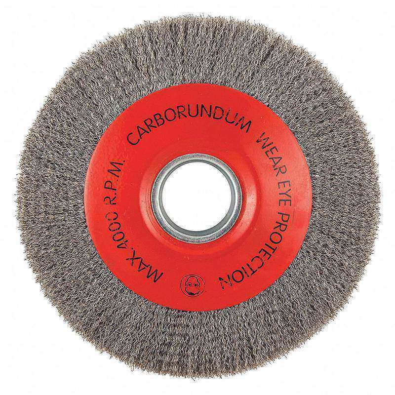 Wire Wheel Brush 0.014 Dia Wire MPN:66252838679