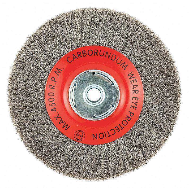 Wire Wheel Brush 0.008 Dia Wire MPN:66252838680