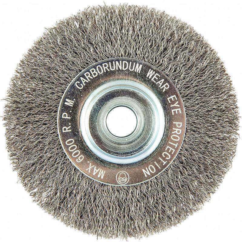 Wire Wheel Brush 0.0118 Dia Wire MPN:66252838761