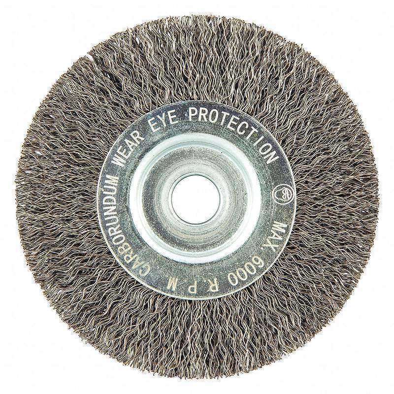 Wire Wheel Brush 0.014 Dia Wire MPN:66252838762