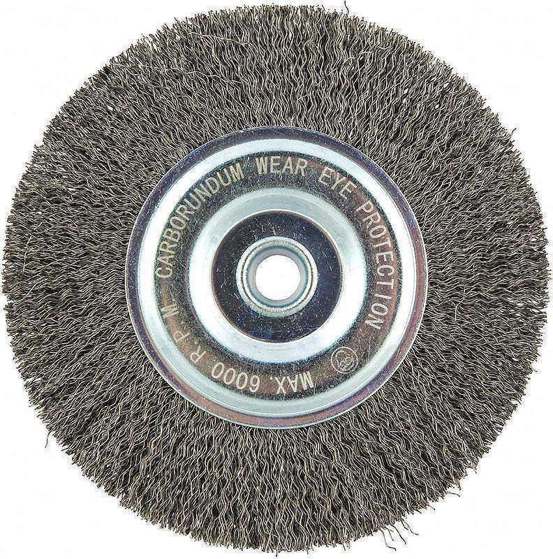 Wire Wheel Brush 0.014 Dia Wire MPN:66252838766