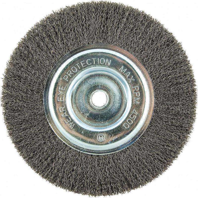 Wire Wheel Brush 0.014 Dia Wire MPN:66252838767